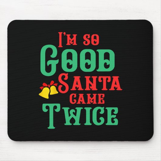 Fun Dirty Naughty unpassende Weihnachtserwachsene Mousepad (Vorne)