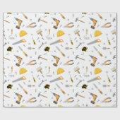 Fun DIY Mechanics Whitepaper Geschenkpapier (Flach)