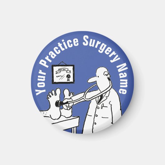 Fun Doctor mit Stethoscope Magnet (Vorne)