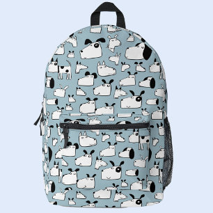 Fun Dog Cartoon Bedruckter Rucksack