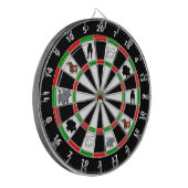 Fun Dog & Cat Hintern Dartscheibe (Vorderseite Links)