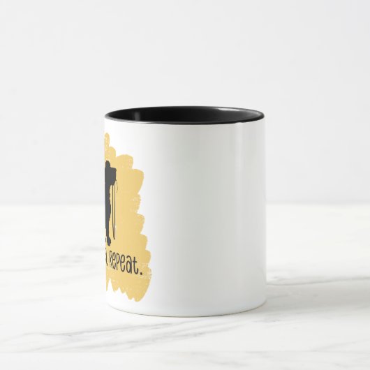 Fun Dog Walker Tasse (Zentrum)