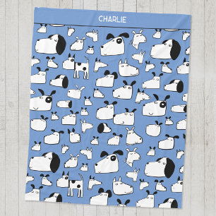 Fun Dogs Personalisiert Fleecedecke