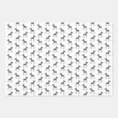 Fun Donkey Muster Geschenkpapier Set (Vorderseite 3)