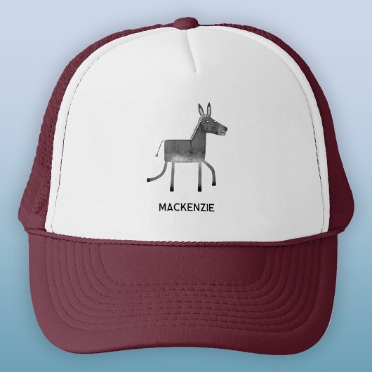 Fun Donkey Personalisiert Truckerkappe