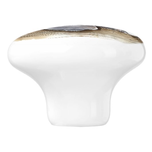 Fun Donkey Personalized Keramikknauf (Seitenansicht)