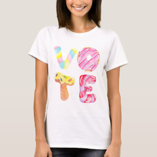 Fun Donuts und Candy Go Abstimmung T-Shirt