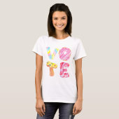 Fun Donuts und Candy Go Abstimmung T-Shirt (Vorne ganz)