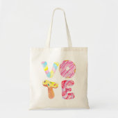Fun Donuts und Candy Go Abstimmung Tragetasche (Vorne)