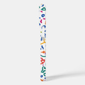 Fun doodle farbenfrohe, lebendige Formen Case-Mate iPhone Hülle (Rückseite / Links)