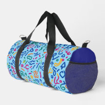 Fun doodle farbenfrohe, lebendige Formen