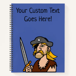 Fun Doppelseitiger Pirate Notizblock