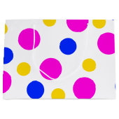 Fun Dots Große Geschenktüte (Vorderseite)