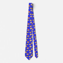 Fun Doughnut Gemustert Neck Tie Krawatte