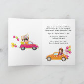 Fun Drive by Birthday Party Einladung (Innenseite)