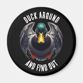 Fun Duck und finde heraus, wie Mad Duck ist Magnet (Vorne)