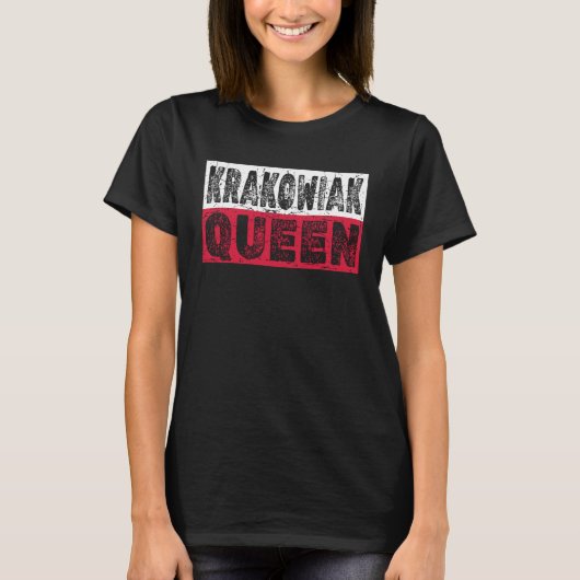 Fun Dyngus Day Shirt Krakowiak Queen Polish Dance (Vorderseite)