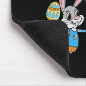 Fun Easter Egg Bunny Dunk Basketball Spiel Osterfe Mousepad (Ecke)
