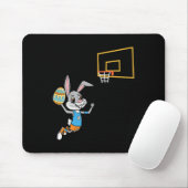 Fun Easter Egg Bunny Dunk Bysketbyll Game Oster K Mousepad (Mit Mouse)