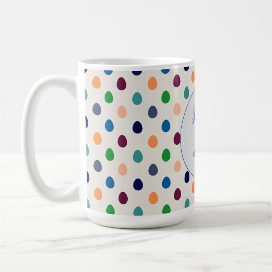 Fun Easter Eggs Kaffeetasse (Links)