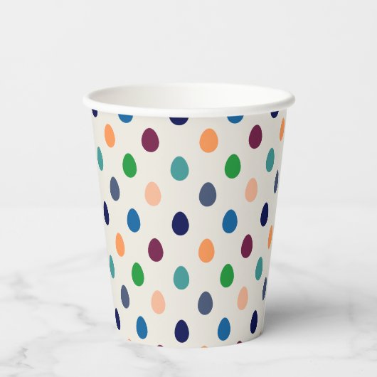 Fun Easter Eggs Pappbecher (Rückseite)