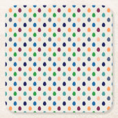 Fun Easter Eggs Rechteckiger Pappuntersetzer (Vorderseite)