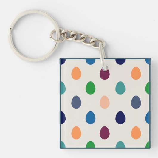 Fun Easter Eggs Schlüsselanhänger (Vorderseite)