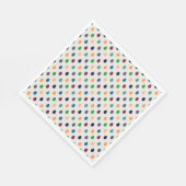 Fun Easter Eggs Serviette (Ecke)