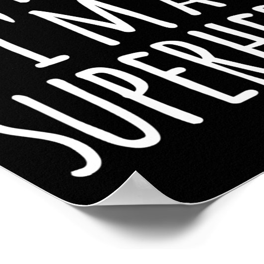 Fun Easy Lazy Halloween, so tun, als wäre ich ein  Poster (Ecke)