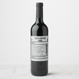 FUN editable grey Wine Labels for WINE Weinetikett
