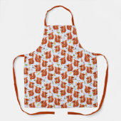 Fun Eichhörnchenmuster Schürze (Vorderseite)