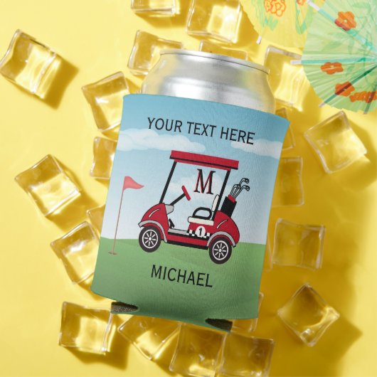 Fun Einzigartiger Name des benutzerdefinierten Gol Dosenkühler (In Situ Sommer)