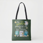 Fun Elementary Teacher Geschenkklasse Tasche (Vorderseite)