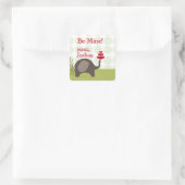 Fun Elephant Liebe Sticker (Tasche)