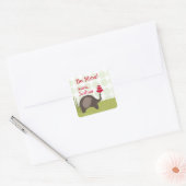 Fun Elephant Liebe Sticker (Umschlag)