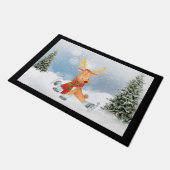 Fun Else Wildlife Christmas Doormat Matte (Schrägansicht)