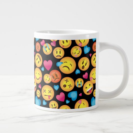 Fun Emoji Print Tasse ,Großes Geschenk unter 20.00 (Rechts)