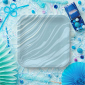 Fun Emoji Square Papierplatte für Kinder Pappteller (Party)