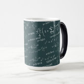 Fun Equations für Mathematiklehrer und Studierende Verwandlungstasse (VorderseiteRechts)