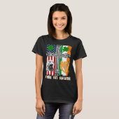 Fun Erin Go Bragh St Patricks Day Irish American F T-Shirt (Vorne ganz)