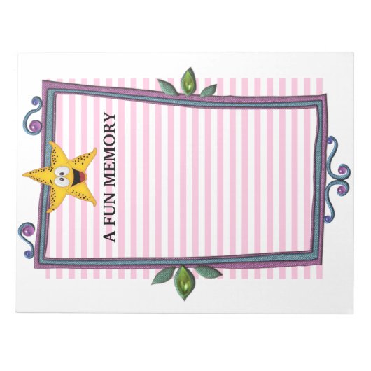 Fun-Erinnerungen Notizblock (Vorderseite)