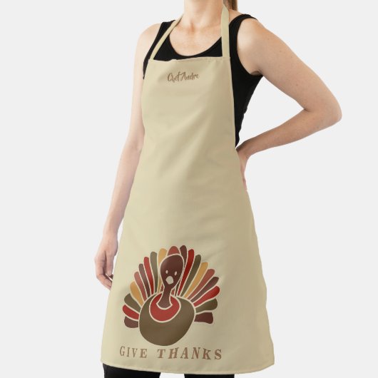 Fun Erntedank Türkei Personalisiert Urlaub Schürze (InSitu)