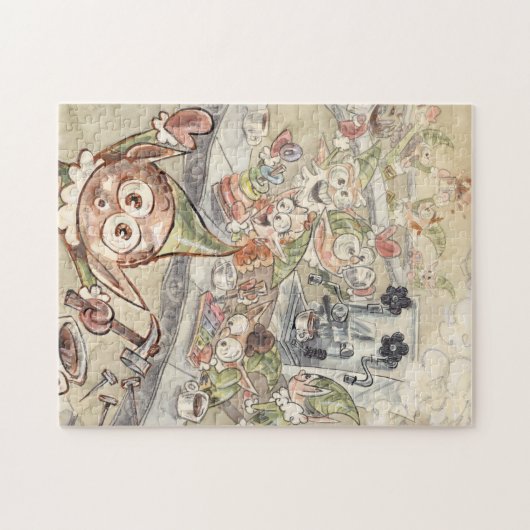 Fun Espresso Elves Puzzle (Horizontal)