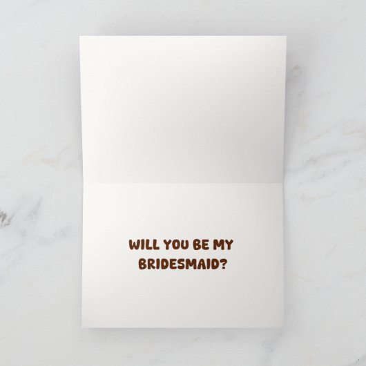 Fun Espresso Martini Niedlich Einzigartig Funny Br Karte (Innenseite)