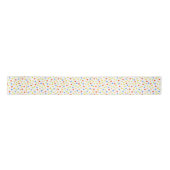 Fun Extra Kleine farbige Polka Dot Satinband (Vorderseite)