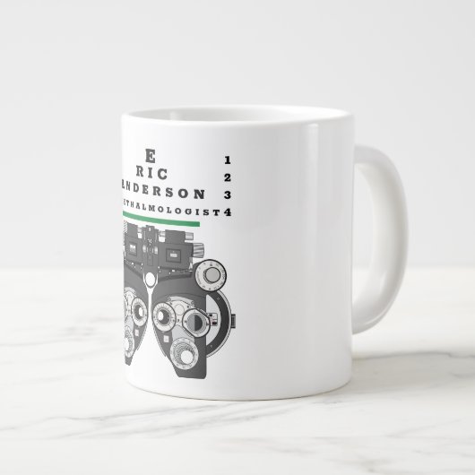 Fun Eye Care Beruflich Phoropter Jumbo-Tasse (Vorderseite Rechts)