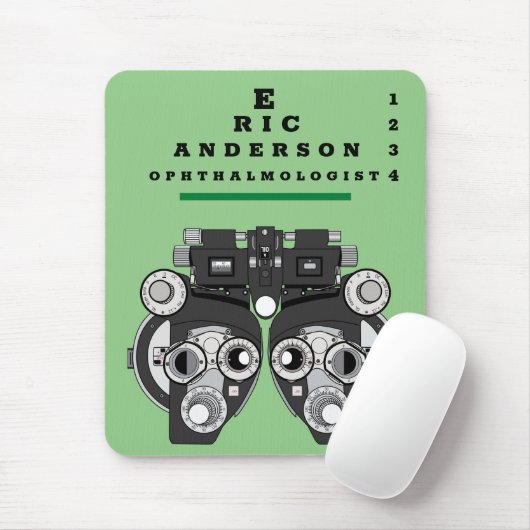 Fun Eye Care Beruflich Phoropter Mousepad (Mit Mouse)