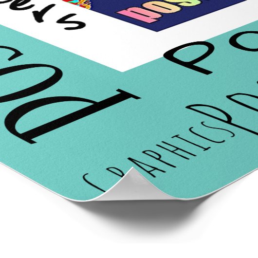 Fun Eyeglasses Poster Art (Ecke)