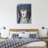 Fun Face Wrapped Canvas! Leinwanddruck (Insitu (Schlafzimmer))