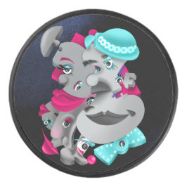 Fun Faces & Jigsaw Puzzles Eishockey Puck